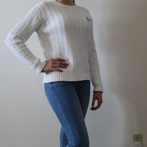 White Ralph Lauren sweater